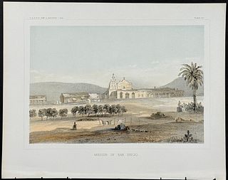 Pacific Railroad Survey - Mission of San Diego. 12