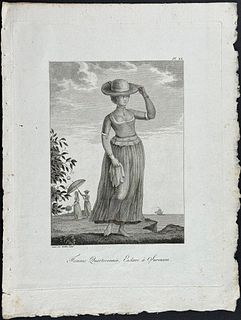 Stedman - Woman, Slave in Suriname (Femme Quarteronnee, Esclave a Surinam). 20