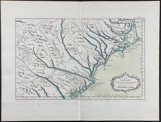 Carolinas: Bellin - Map of the Carolinas