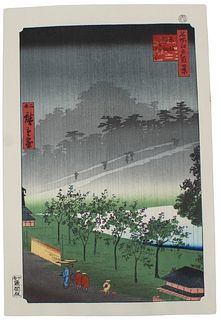 Utagawa Hiroshige (1797 - 1858) Japanese Woodblock