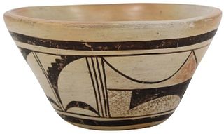 Vintage Hopi Tewa Polychrome Bowl
