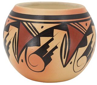 Navajo Pottery Bowl by Keda Dineh