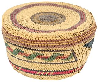 Native American Nootka Basket
