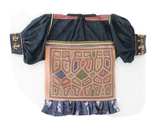 Vintage Panamanian Kuna Mola Blouse / Dress