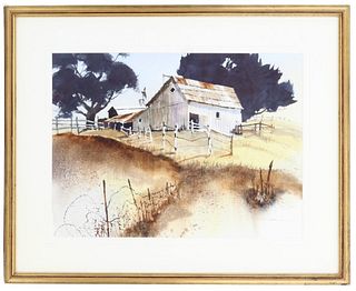 Kenneth Siqueira (20th C) American, Watercolor