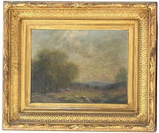 George T Conroy (1870-1944) American O/C Landscape