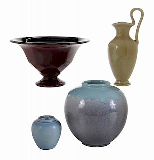 Four Rookwood Pottery Vessels