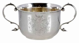 Irish George III Silver Two Handle Cup