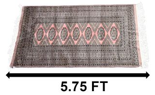 Vintage Bokhara Persian Oriental Rug