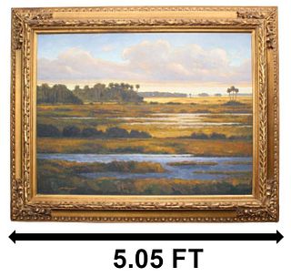 20C O/C Southern Landscape Signed Lower Right