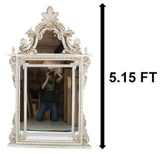 French Early 20C Style Mirror