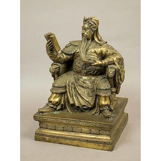20th Century Chinese Bronze Immortal