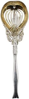 Sterling Silver Serving Spoon, 4.66 OZT