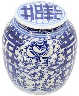 Antique Chinese Ceramic Ginger Jar
