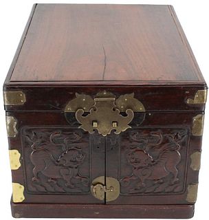 Large Antique Chinese Vanity Chest