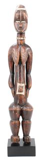 Ceremonial Ivory Coast Bete Carved Funeral Figure