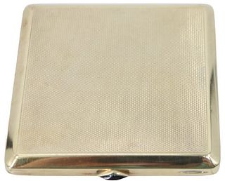 14K  (585) Vintage Inscribed Cigarette Case 110. g