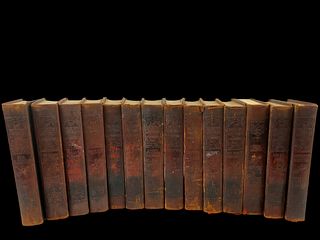 14 Volume Elbert Hubbard Selected Writings with Mounted Plates
