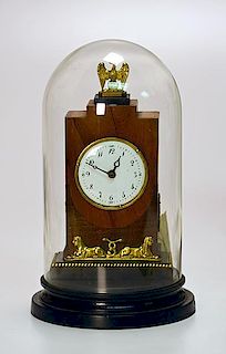 French Empire Miniature Clock