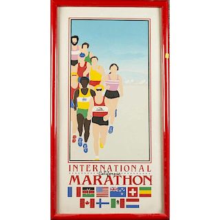 California Marathon Print