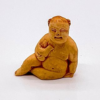 Japanese Miniature Resin Figurine