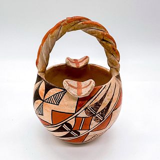 Acoma New Mexico Pottery Native American Basket