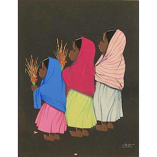 "Three Girls" Print