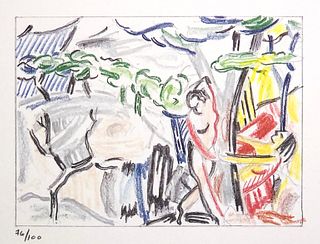 Roy Lichtenstein - Figures in Landscape