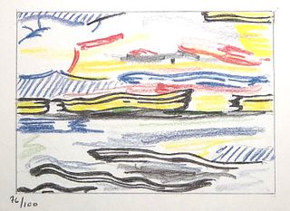 Roy Lichtenstein (After) - Sea and Sky