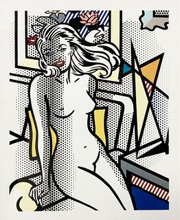 Roy Lichtenstein - Nude with Yellow Pillow
