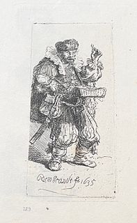 Rembrandt van Rijn (after) - The Quacksalver