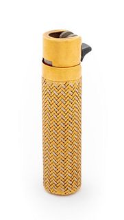 18K Yellow Gold Cricket Lighter Case