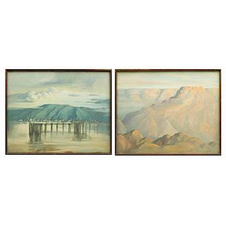 Two Landscape Paintings