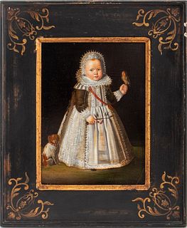 After Wybrand de Geest "Portrait of a Boy" Oil