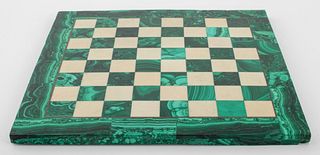 Malachite Chess Game Board