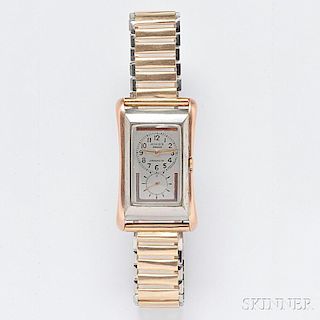 Gentleman's 9kt Rose Gold and Stainless Steel "Prince" Wristwatch, Rolex