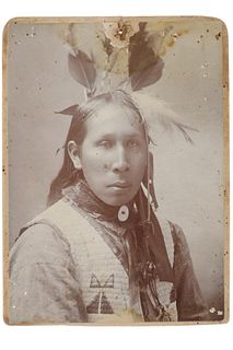 C. 1887 Buffalo Bill's Wild West Show Lakota Photo