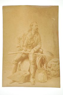 Ca. 1889 Buffalo Bill Cody Photograph by Pirou