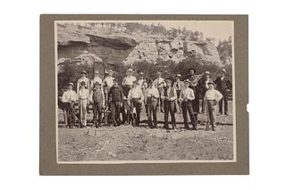 Ca. 1897- Hot Springs Gun Club Photo by D.S. Cole