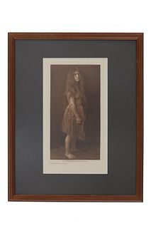 Edward S. Curtis (1868-1952) A Quinault Type
