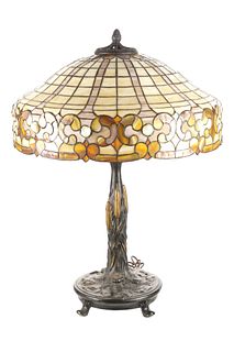 Duffner & Kimberly Art Nouveau Lamp circa 1906