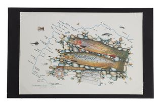 "Yellowstone River" By David Ruimveld Ltd Edition