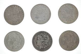 1885-1901 Morgan Silver Dollars New Orleans (6)