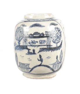 Ming Period Swatow / Zhangzhou Stoneware Jar