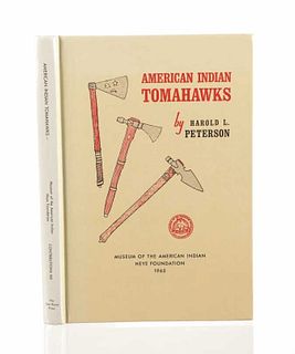 American Indian Tomahawks by Harold L Peterson