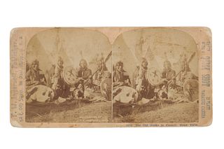 Ca. 1900 T.W. Ingersoll Sioux Photo Stereoscope