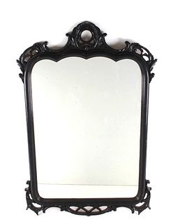 Early 20th Century Victorian Style Wooden Mirror