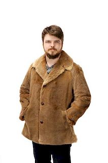 Biber Fur, Australian Men's Kangaroo Pelt Coat