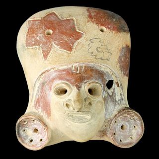 Pre Columbian, Mayan Culture Effigy Mask