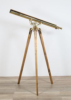 Bausch and Lomb Harbormaster Brass Telescope